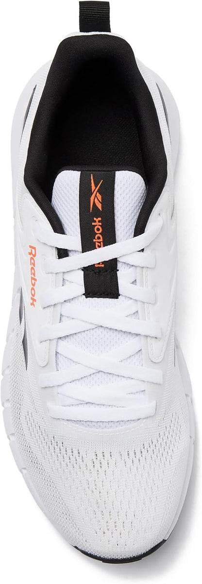 Reebok Nano Gym 1.0 men's athletic workout shoes with black and gray design, featuring cushioned soles and supportive fit.