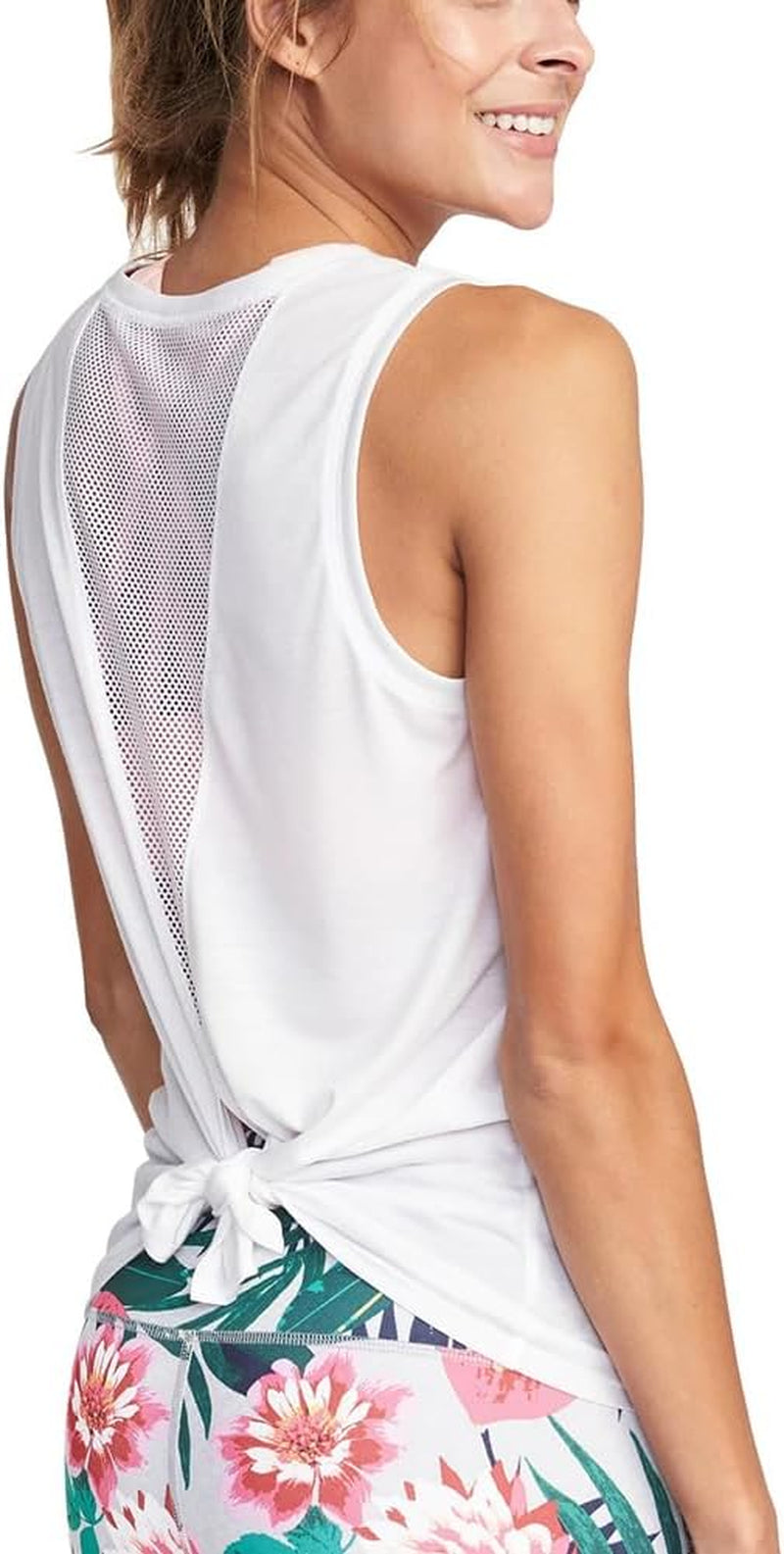Mippo women's workout tank top, athletic yoga muscle shirt, breathable fitness top for women, gym and exercise apparel