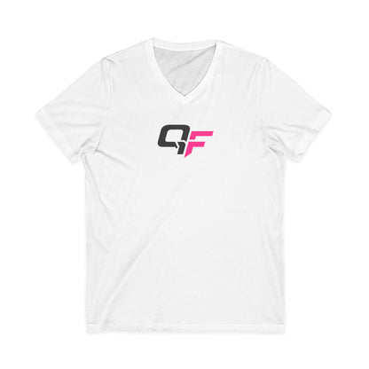 Unisex Jersey Short Sleeve V-Neck Tee