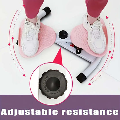 Heart Core Trainer Ab Rotator with Resistance Bands-1