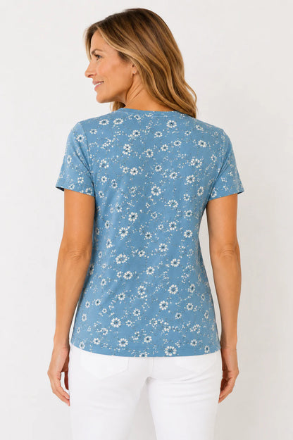 Women'S Cooling V-Neck Short Sleeve T-Shirt