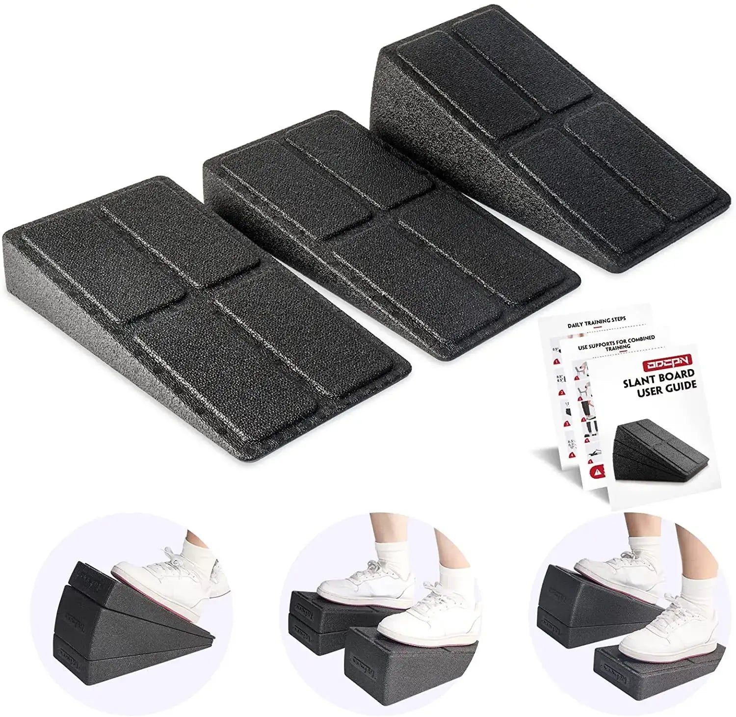Adjustable Yoga Wedge Stretch Slant Board-3
