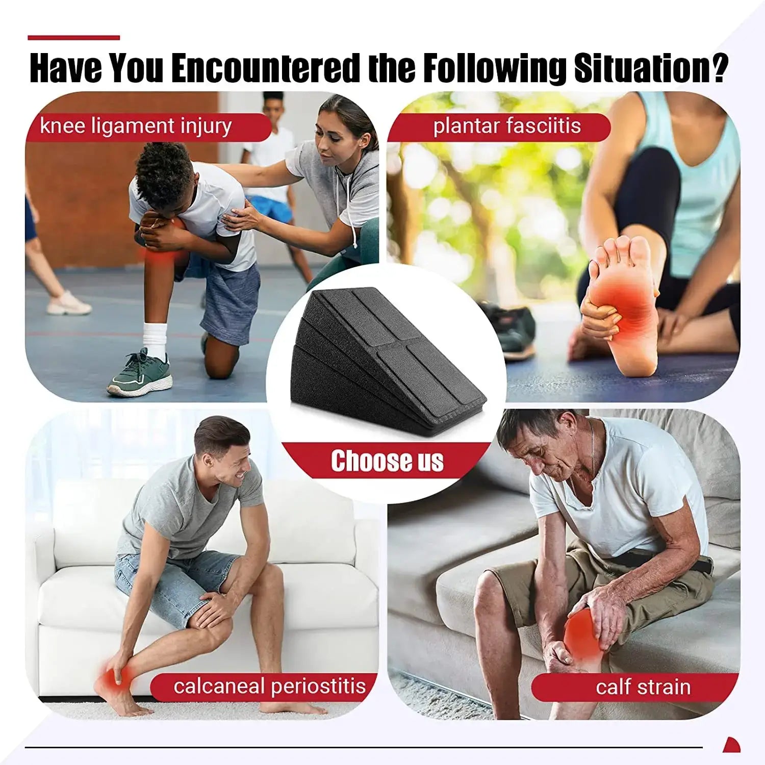 Adjustable Yoga Wedge Stretch Slant Board-4