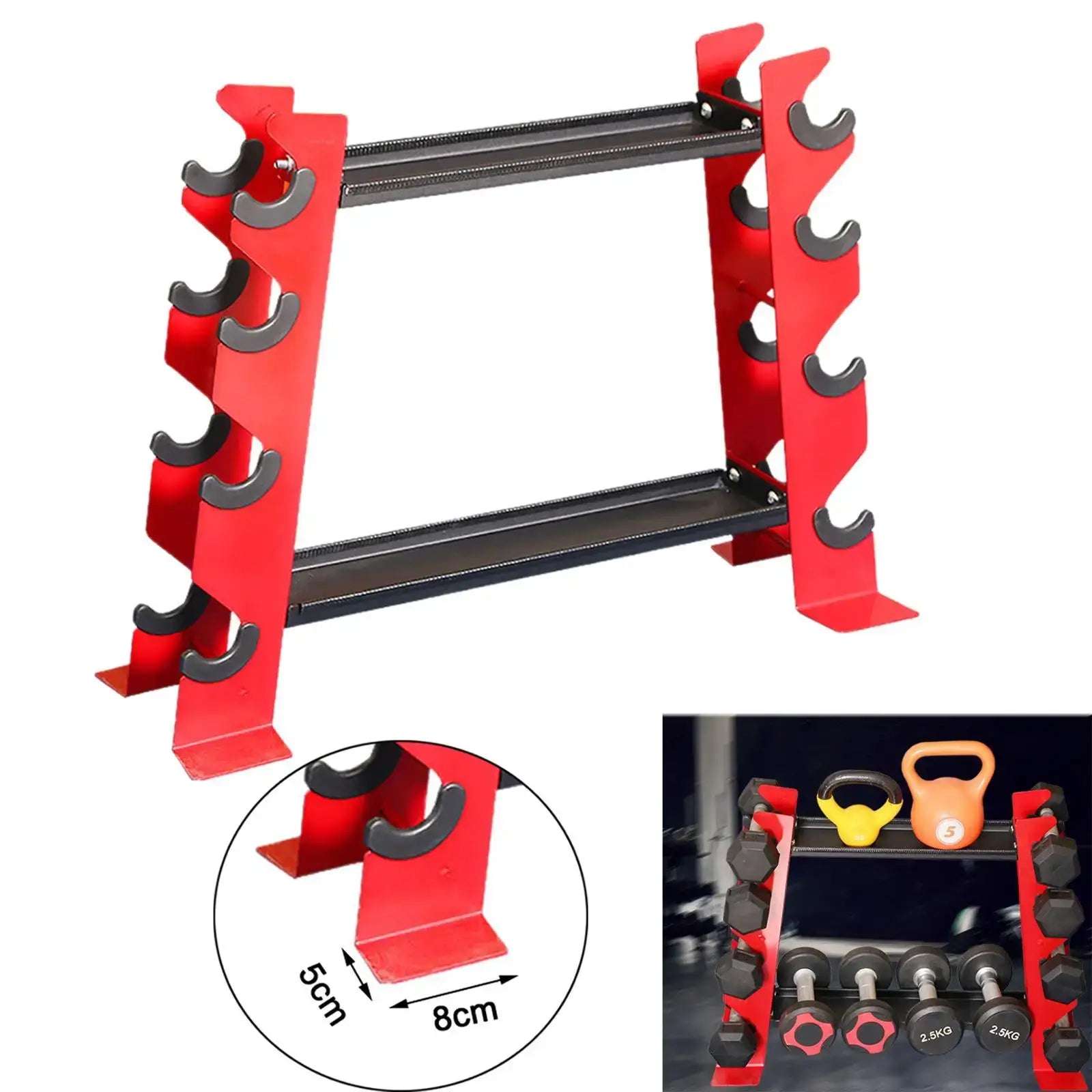 4 Tier Dumbbell Rack For Home Gym product image 2