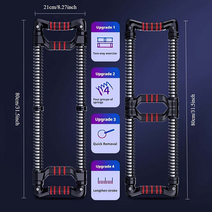 Push Bar & Chest Expander Full Body Set-4