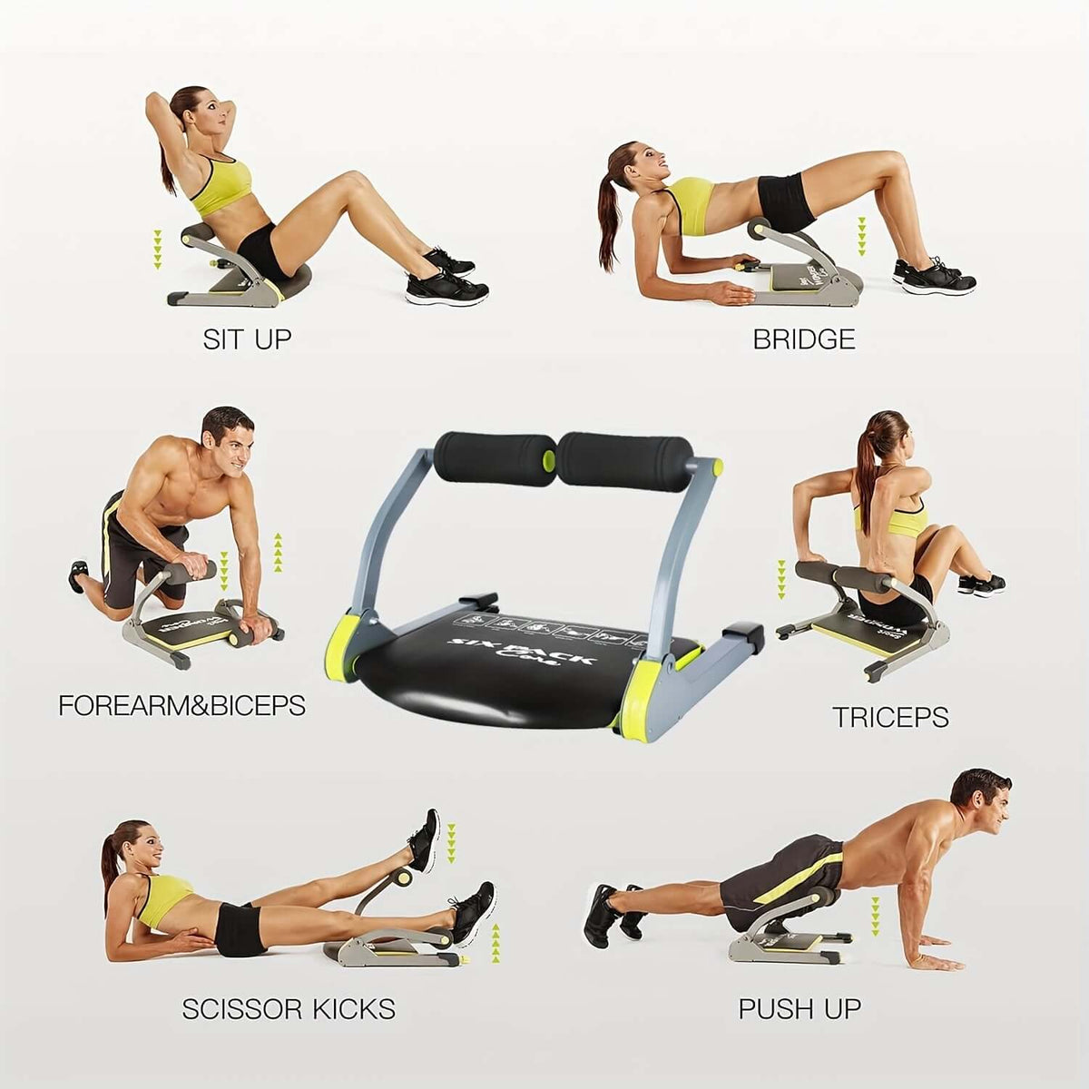 Sit Up Core Trainer Stainless Steel product image 3