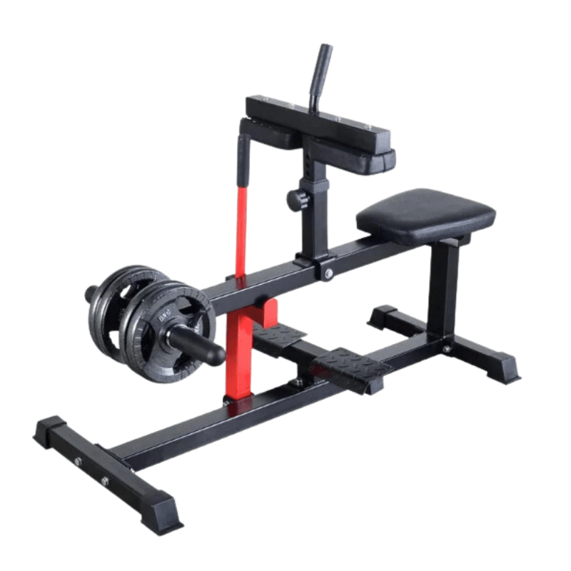 NNEOBA heel training device for fitness in red and black, designed for effective home workouts and gym use.