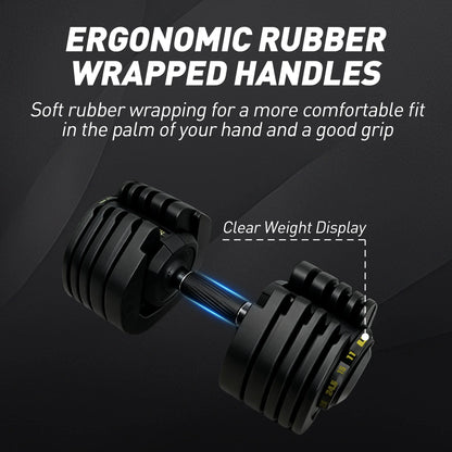 Adjustable Dumbbells Set – All-in-One Free Weight Pair