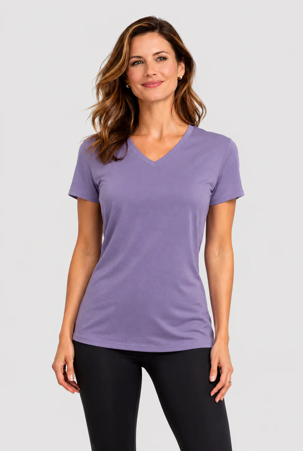 Women'S Cooling V-Neck Short Sleeve T-Shirt