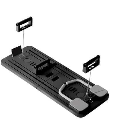 8-In-1 Ab Workout Board – Multifunctional Pilates & Core Strength Trainer(Black)-0