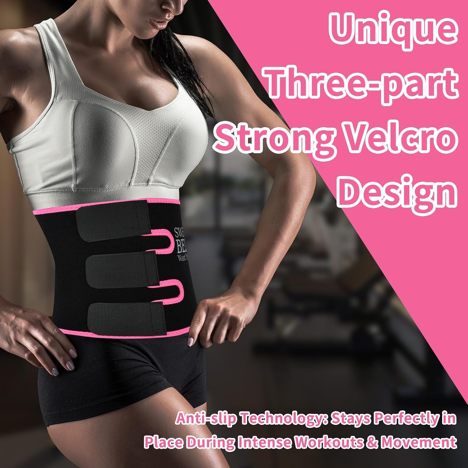 Ultimate Sweat Waist Trainer for Effective Fat Loss - Unisex Waist Trimmer & Stomach Wrap for Enhanced Workouts