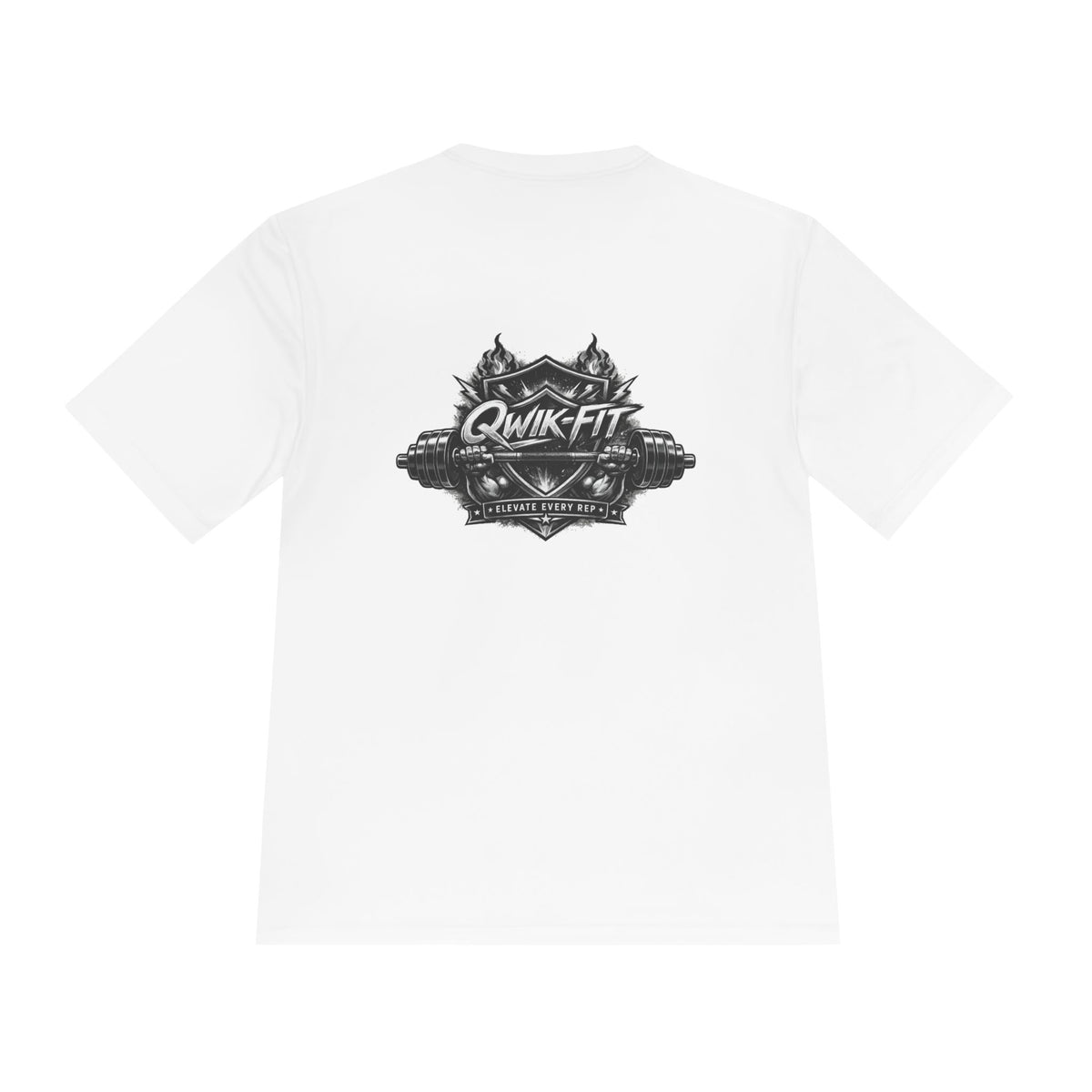 Qwik-Fit Elevate Every Rep Performance Workout Tee | Sport-Tek® — alternate view 4