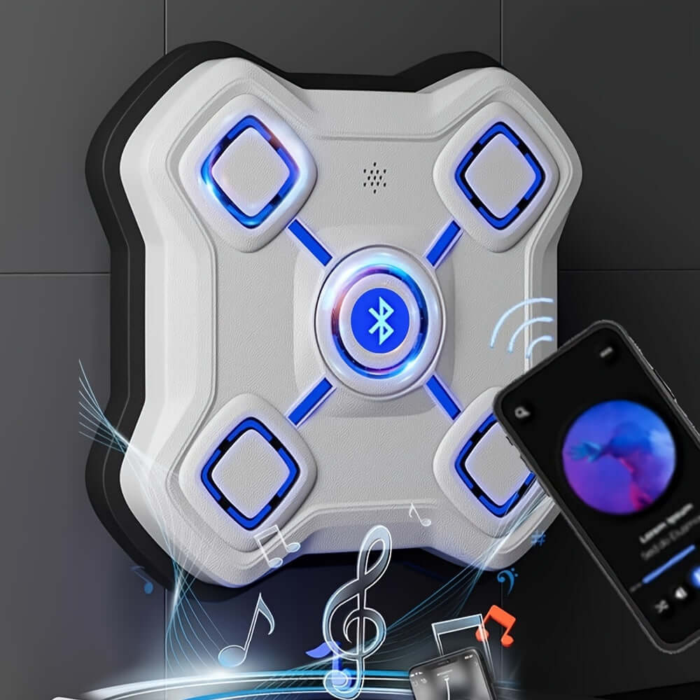 Smart Wall-Mounted Music Boxing Training Machine(White) product image 4
