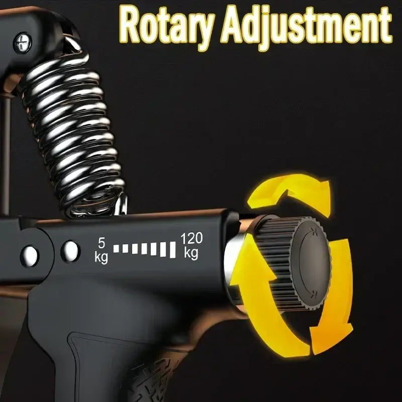 Adjustable Hand Grip Strengthener 5-120Kg, Black product image 2