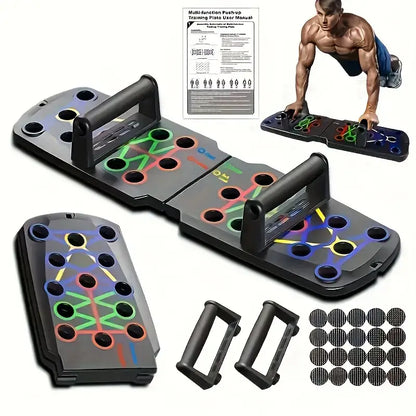 Multi-functional Folding Push Up Board-1