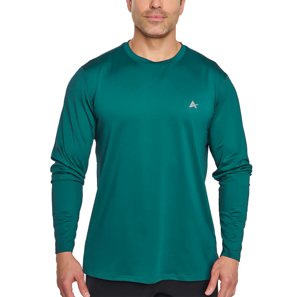 Men'S Cooling Crew Neck Long Sleeve T-Shirt