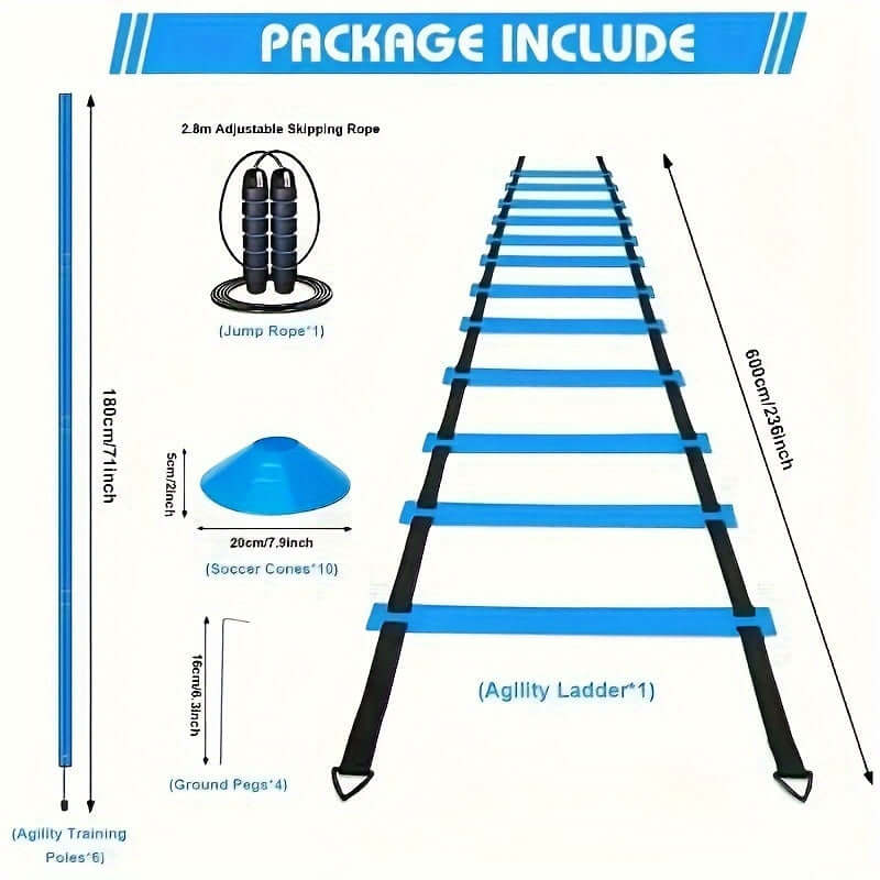 Agility Training Set with Ladder and Accessories product image 3