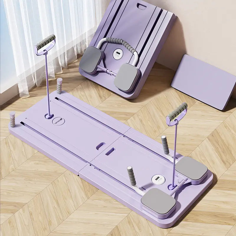 Foldable UMAY Abdominal Training Bench by Fitness Essentials, perfect for core workouts and home gym fitness routines.