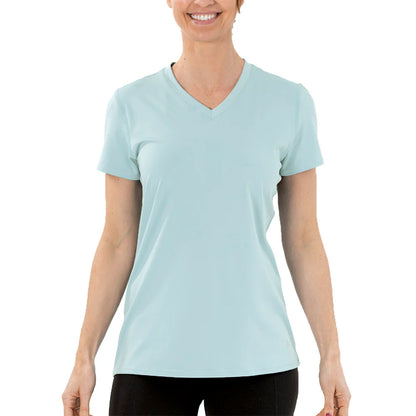 Women'S Cooling V-Neck Short Sleeve T-Shirt