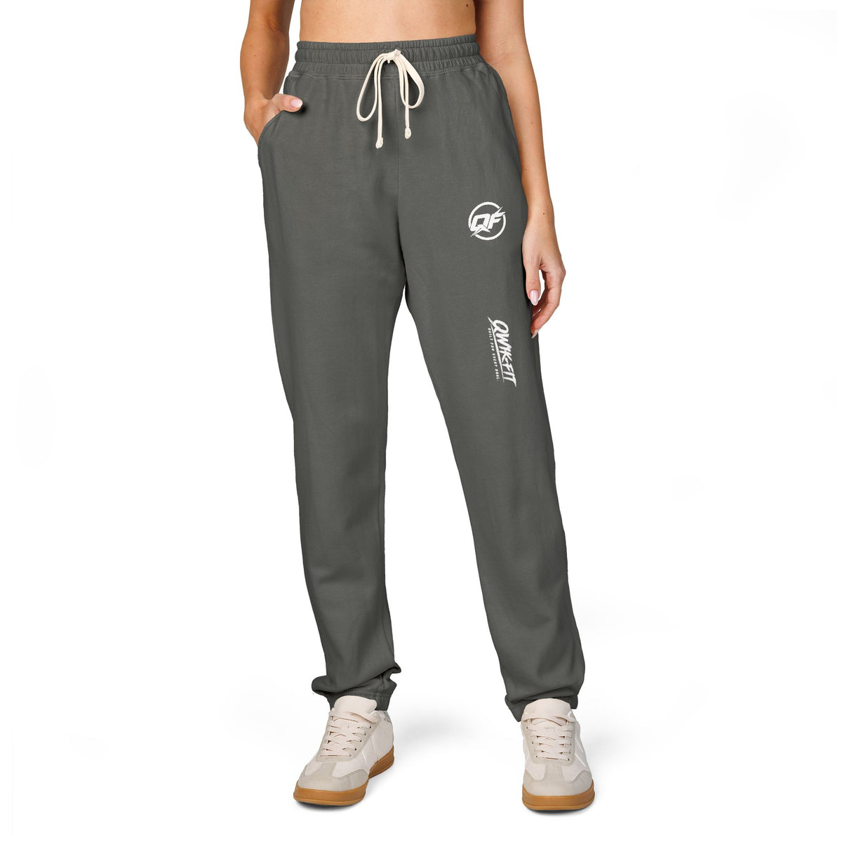 Unisex Garment-Dyed Fleece Joggers — alternate view 4