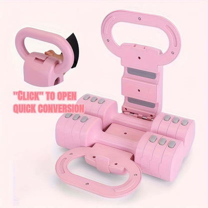 Dumbbell Kettlebell Set Home Fitness Kit-2