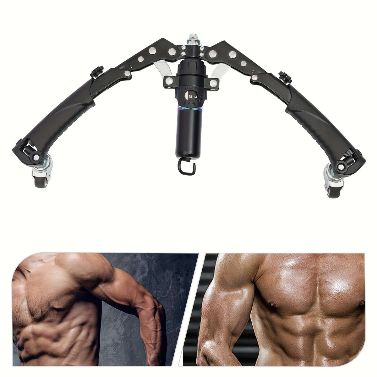 Hydraulic Arm Exerciser 15-Gear Home Trainer product image 4