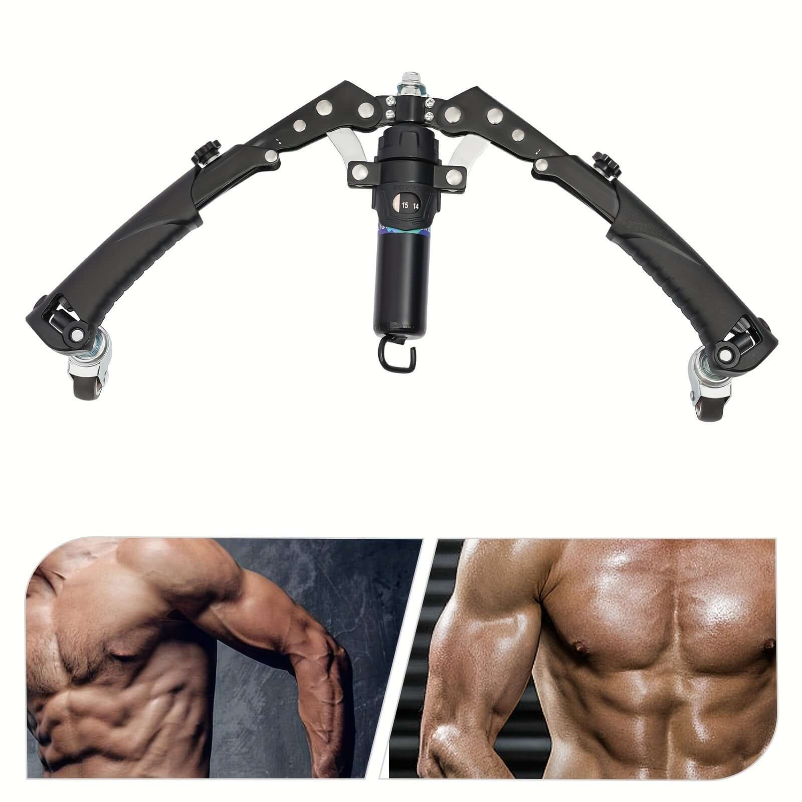 Hydraulic Arm Exerciser 15-Gear Home Trainer-3