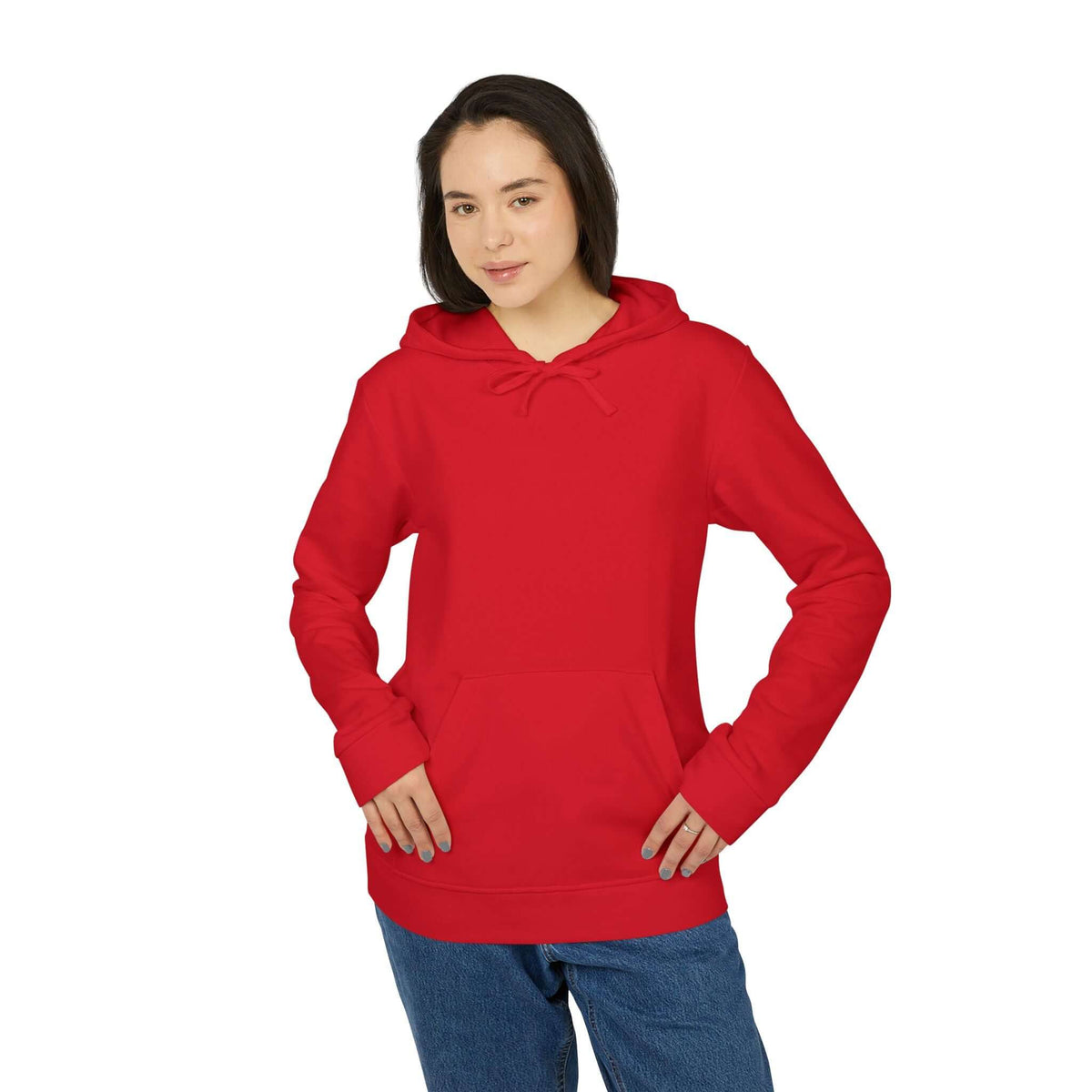 White Adidas Hoodie - Qwik-Fit Logo Athletic Pullover product image 15