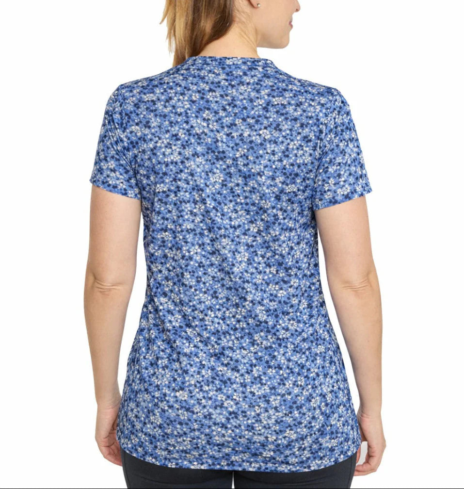 Women'S Cooling V-Neck Short Sleeve T-Shirt