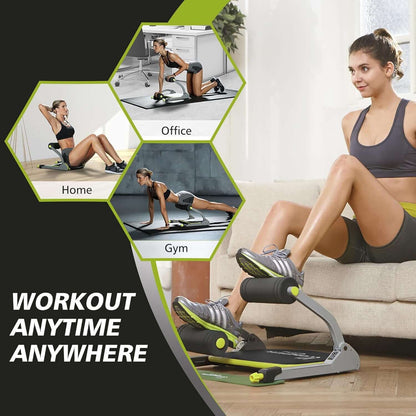 Sit Up Core Trainer Stainless Steel-1
