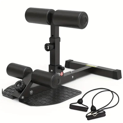 1pc Squat Training Machine - Sit-up Auxiliary Device - Black-2