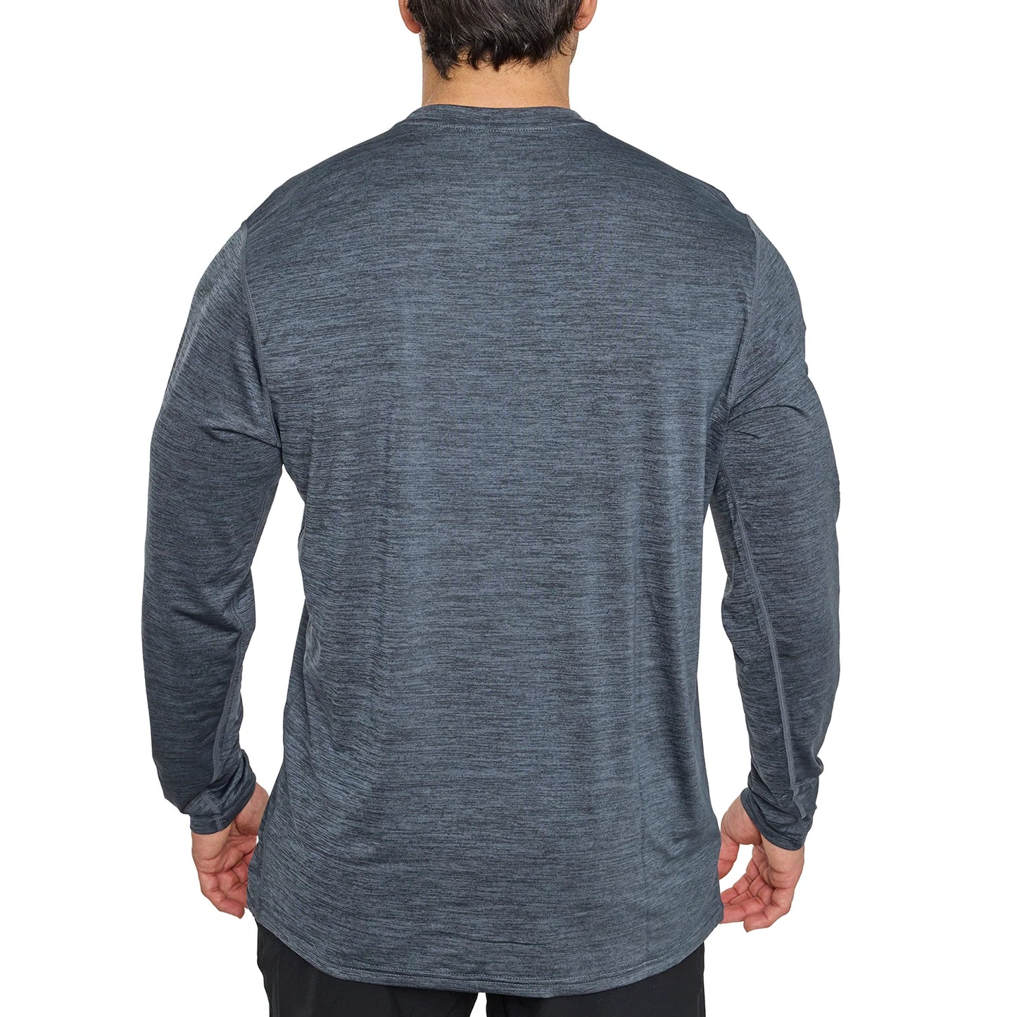 Men'S Cooling Crew Neck Long Sleeve T-Shirt