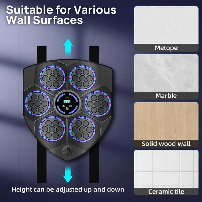 Smart LED Music Boxing Machine Wall Trainer product image 5