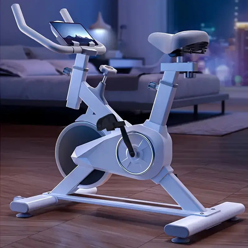 Premium Indoor Fitness Bike for aerobic workouts with modern design, perfect for home or gym use.
