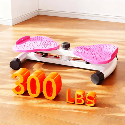 Waist Twist Machine - 300 Lbs Capacity Ab Board, Women'S Portable Exercise Equipment for Home Gym Aerobic Cardio Training