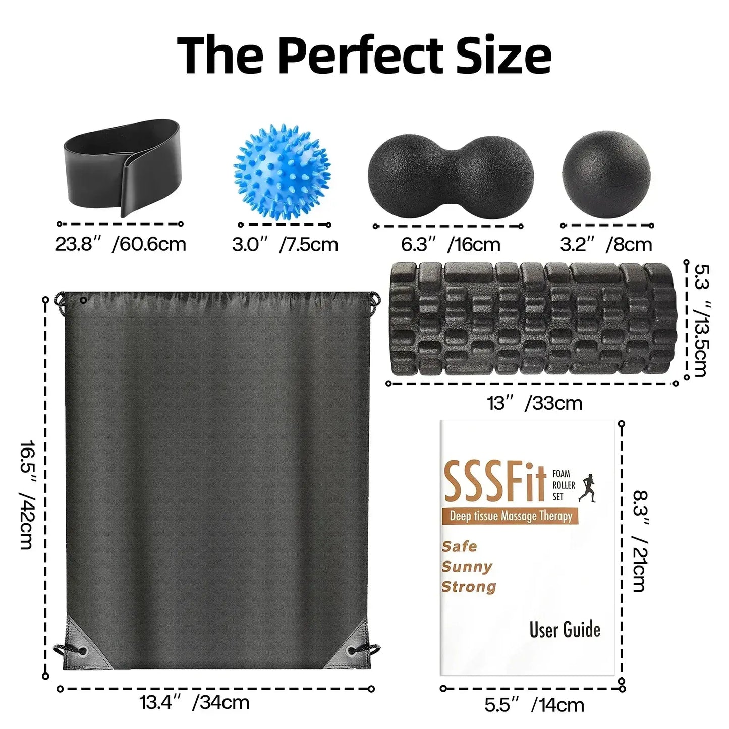 7-In-1 Foam Roller Set For Yoga And Pain Relief-1
