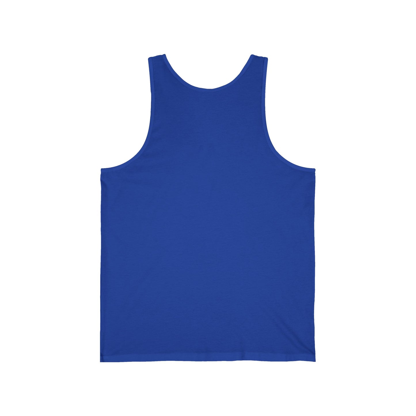 White minimalist tank top with a clean pocket and subtle Printify logo, perfect for casual summer wear.