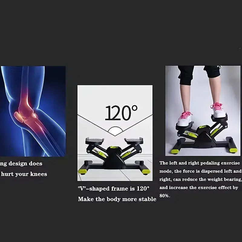 Indoor Mechanical Leg Training Stepper - Green product image 3