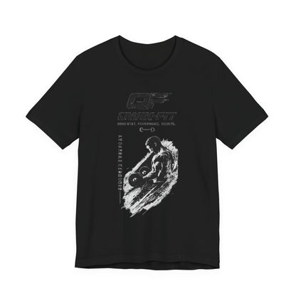 Surf Skate T-Shirt — Qwik-Fit Wave Rider Graphic Tee