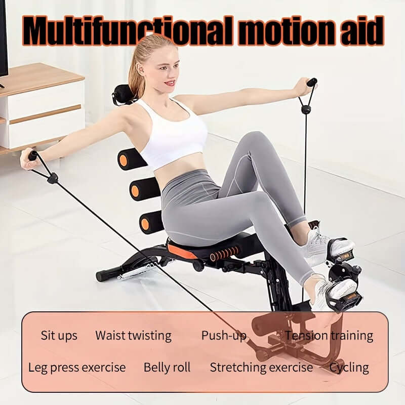 6-in-1 Home Gym Ab Crunch Leg Bench product image 4