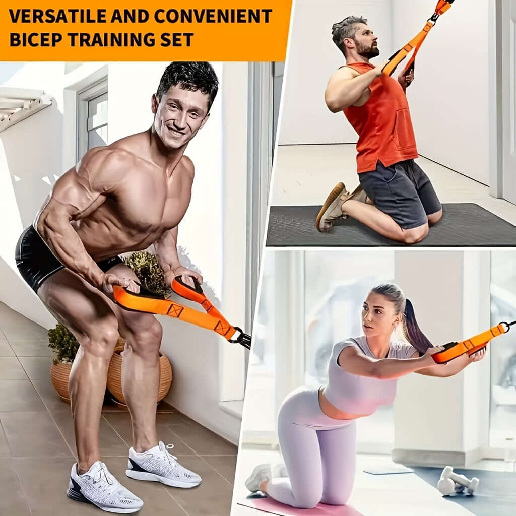 5-Piece Latex Resistance Training Band Set product image 5
