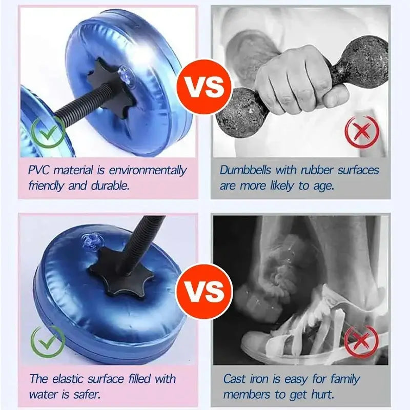 Adjustable Water-Filled Dumbbell Set product image 2