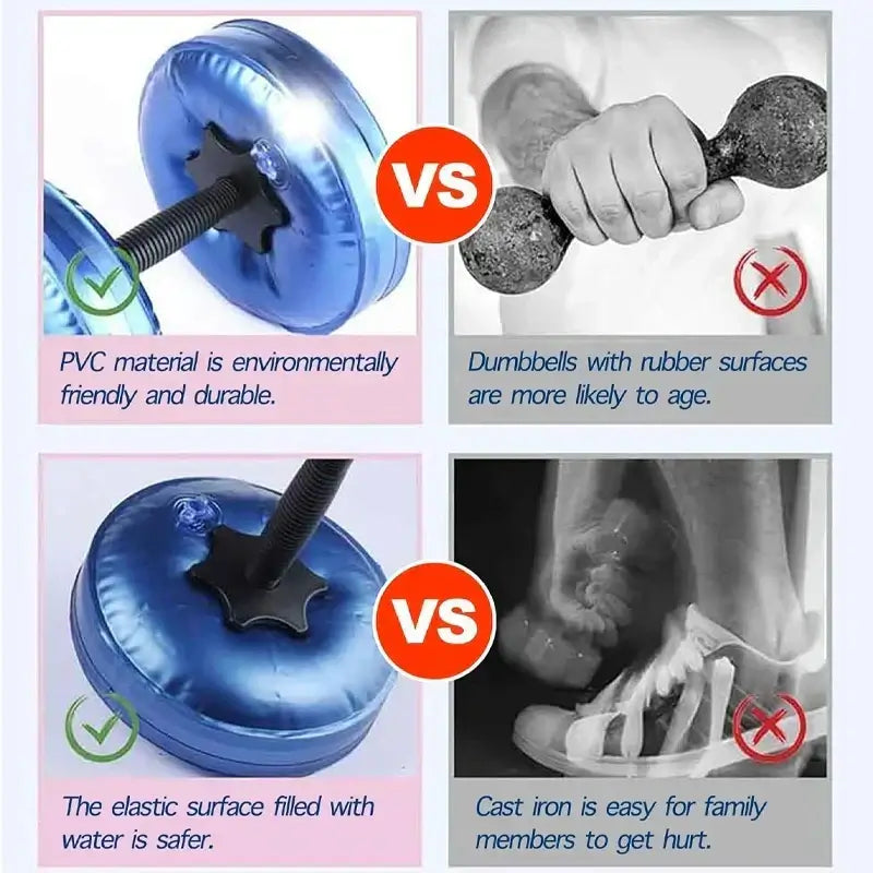 Adjustable Water-Filled Dumbbell Set product image 2