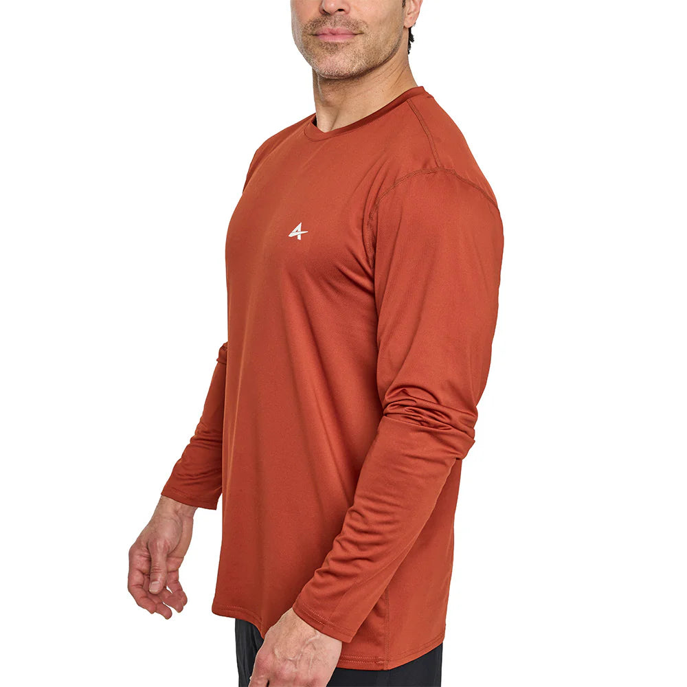 Men'S Cooling Crew Neck Long Sleeve T-Shirt