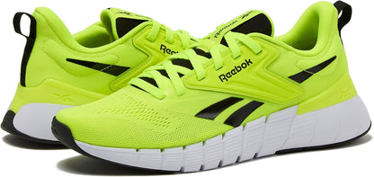 Reebok Nano Gym 1.0 men's athletic workout shoes with black and gray design and supportive sole for training and fitness.