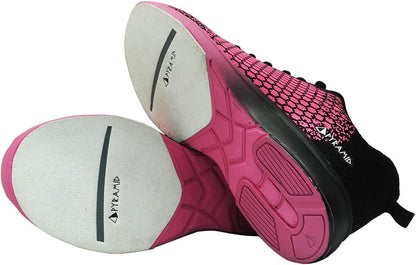 Pyramid Women’S Path Lite Seamless Mesh Bowling Shoes - Lightweight Seamless Design, Athletic Fit, Breathable Knit Upper, Universal Slide Soles