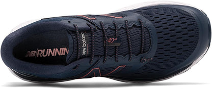 New Balance Women's 840 V4 running shoes with breathable mesh and cushioned sole, in gray and black color.