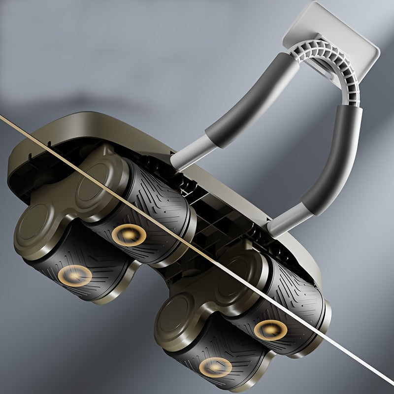 Automatic rebound ab wheel trainer designed for effective home workouts and gym sessions.
