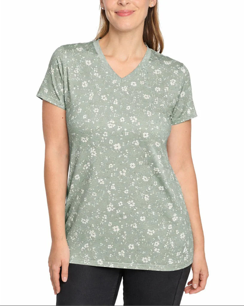 Women'S Cooling V-Neck Short Sleeve T-Shirt
