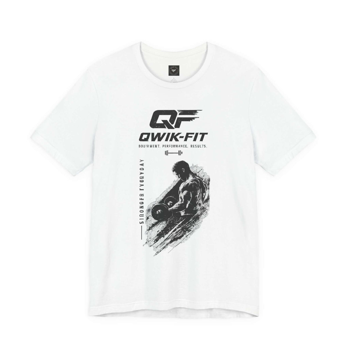 Qwik-Fit Athletic Tee - Weightlifting Gym T-Shirt product image 1